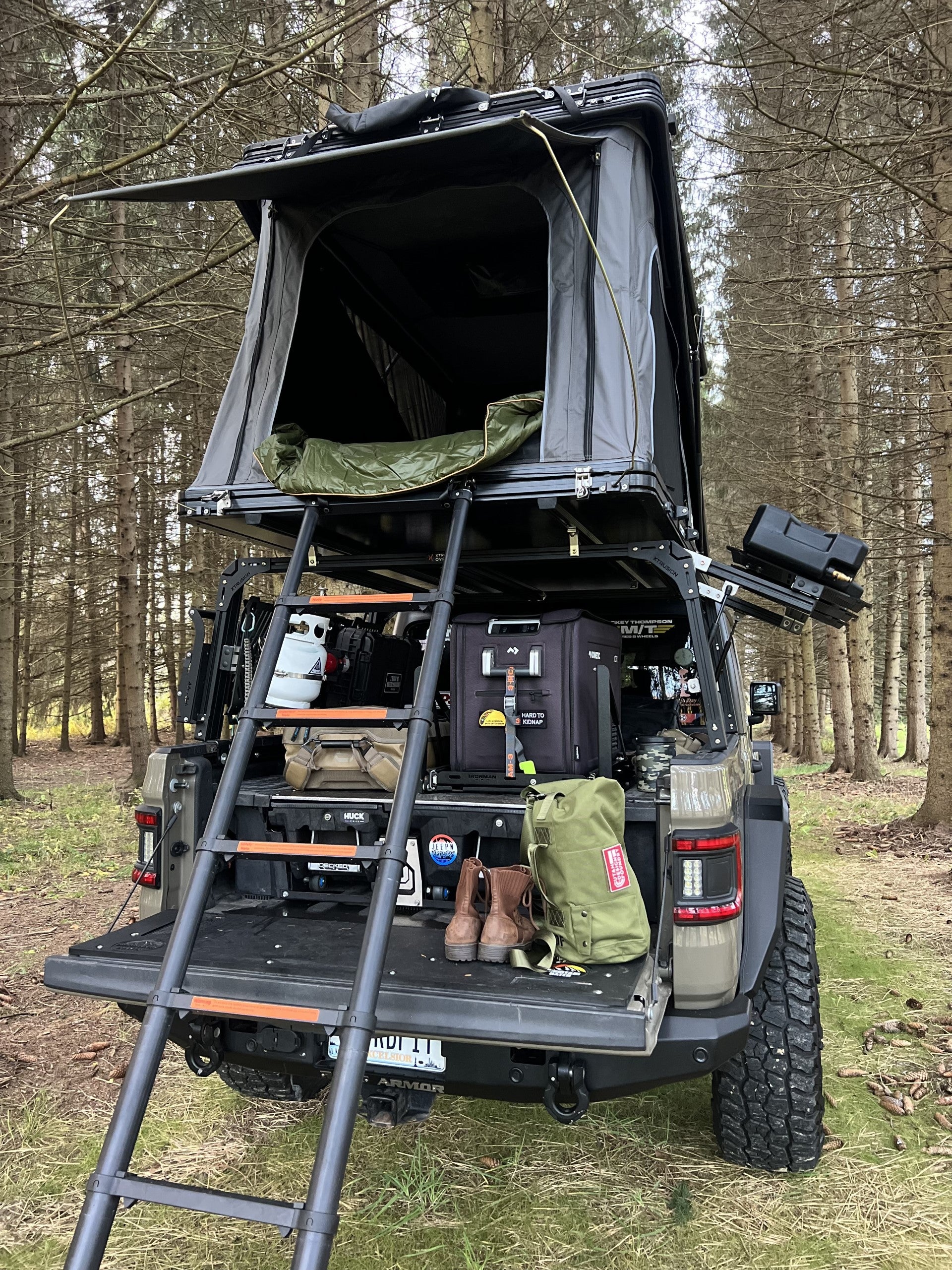 XTR1 Bed Rack for Jeep Gladiator - @OffroadFitness Package