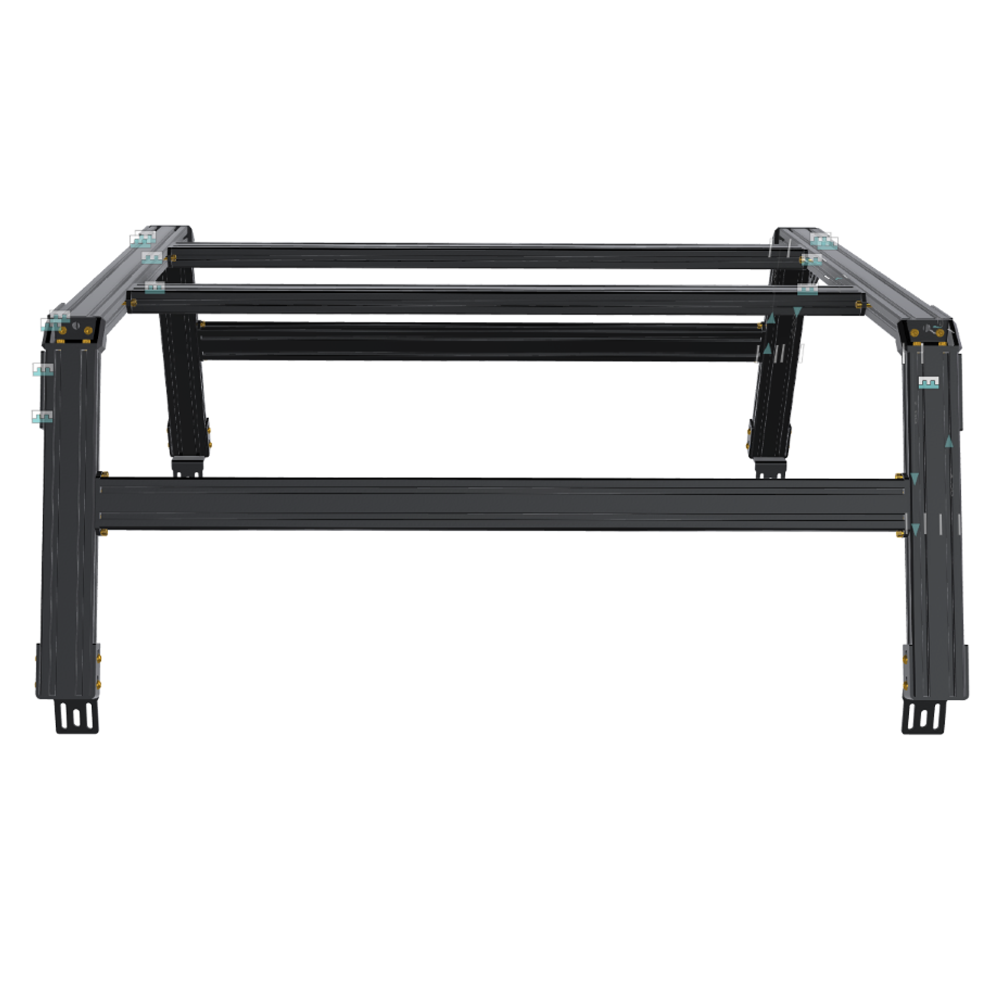 XTR1 Build-Your-Own Bed Rack - Dodge/Ram 1500 Straight Bed