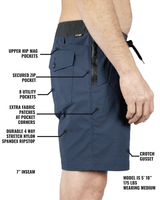 Thunderbird Short - Grey Blue - Xtrusion Overland