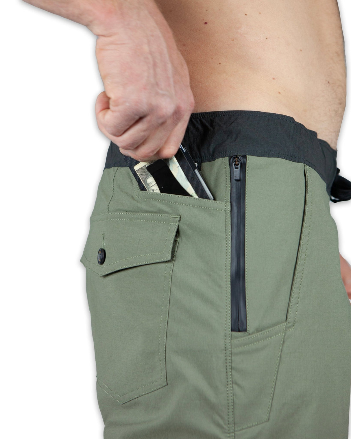 Thunderbird Short - Rye Green - Xtrusion Overland