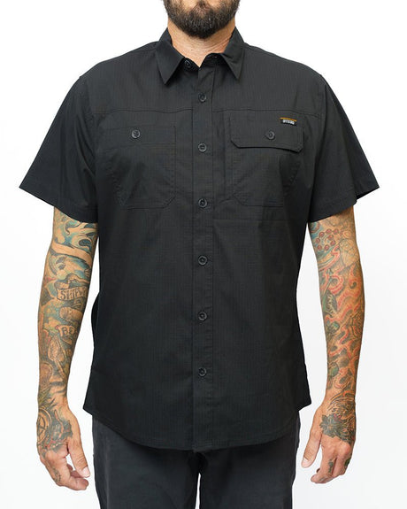 Thunderbolt SS Shirt - Vintage Black - Xtrusion Overland