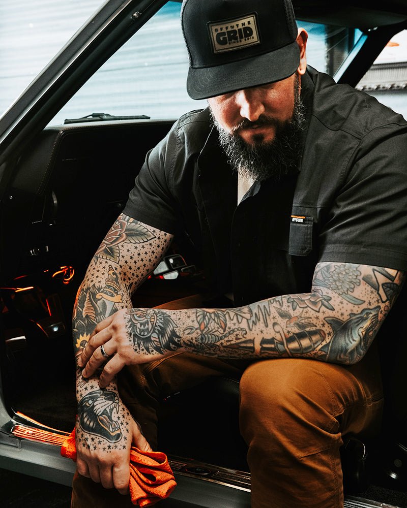 Thunderbolt SS Shirt - Vintage Black - Xtrusion Overland
