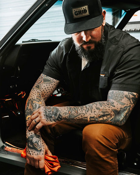 Thunderbolt SS Shirt - Vintage Black - Xtrusion Overland
