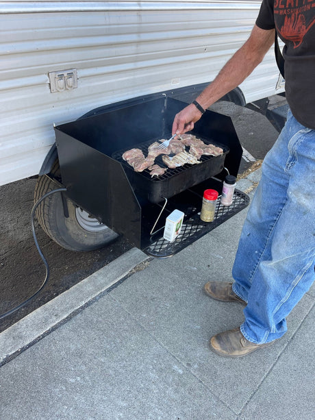 Tire Table BBQ Windscreens - Xtrusion Overland