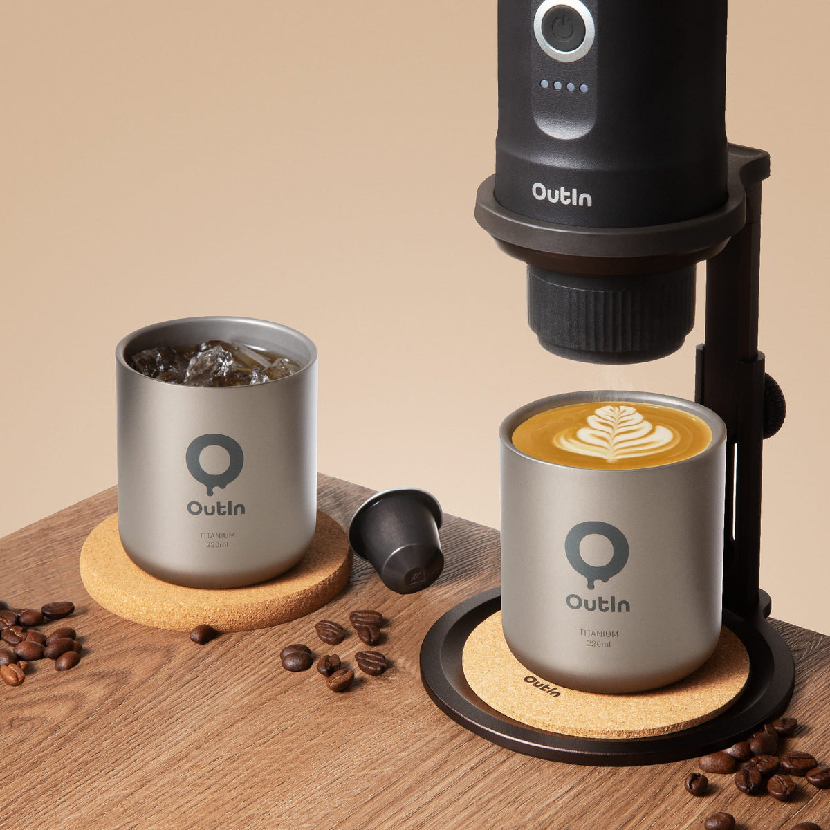 Titanium Coffee Cup - Xtrusion Overland
