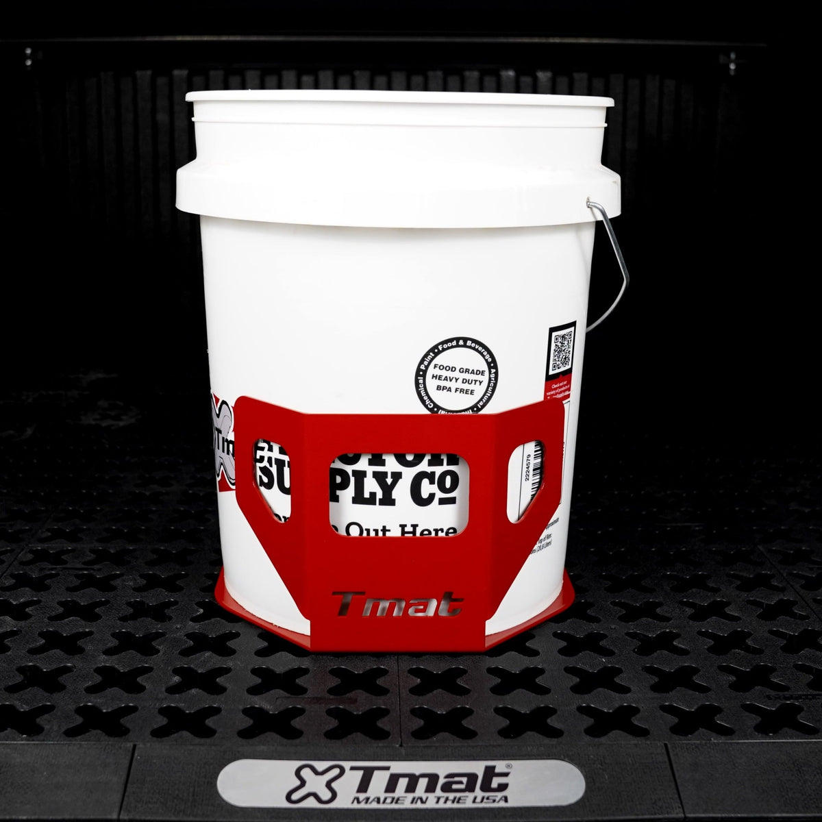 Tmat 5-Gallon Bucket Holder with Tmat Anchors - Xtrusion Overland