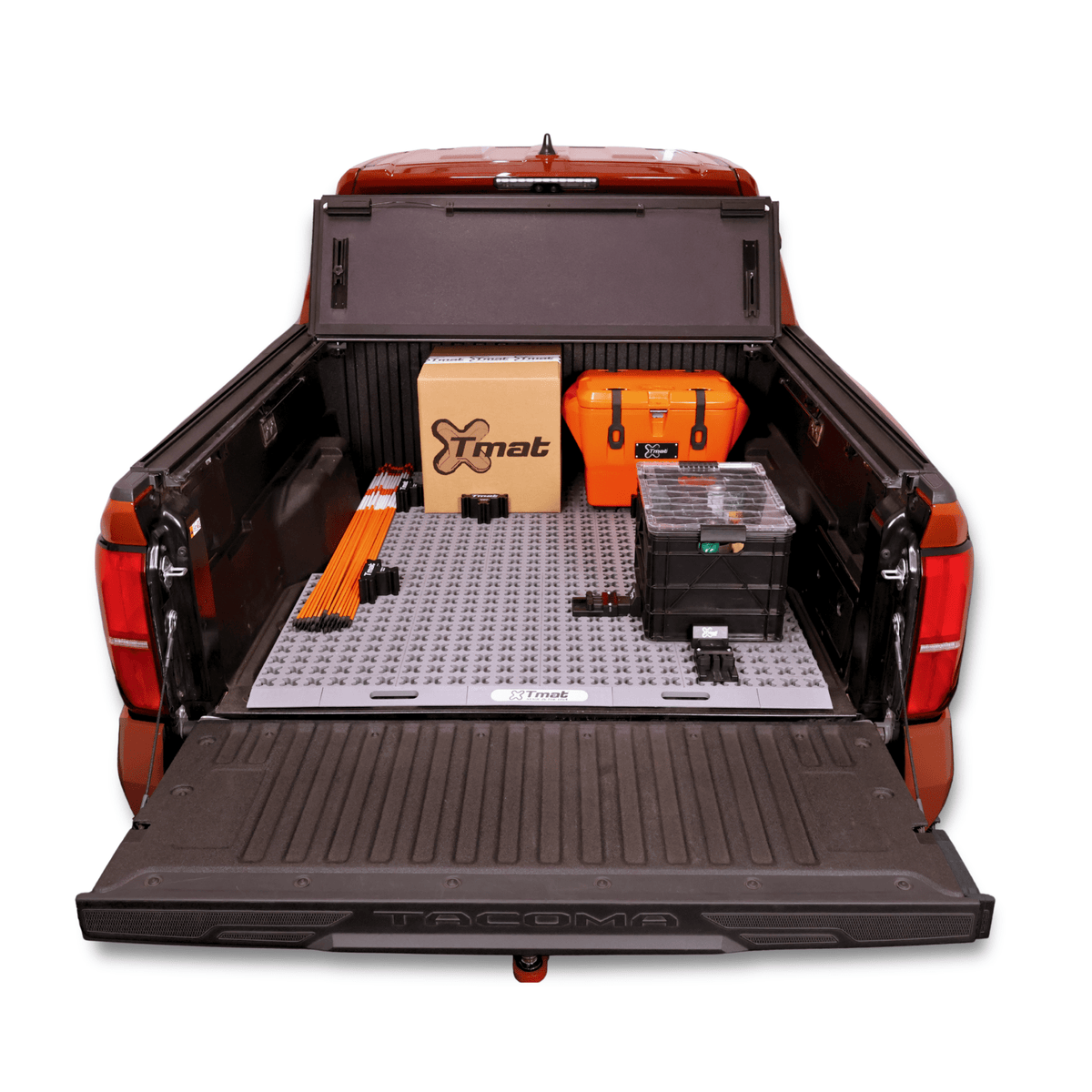 Tmat Compact Truck Bed Organizer Slide Out Mat | Universal Fit - Xtrusion Overland