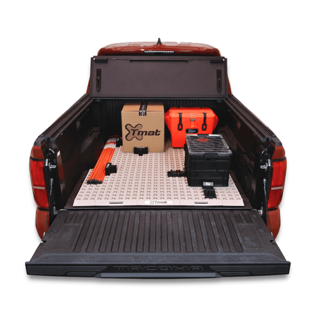 Tmat Midsize Truck Bed Organizer Slide Out Mat | Universal Fit for 5' Beds (Tacoma, Ranger, Colorado & More) - Xtrusion Overland