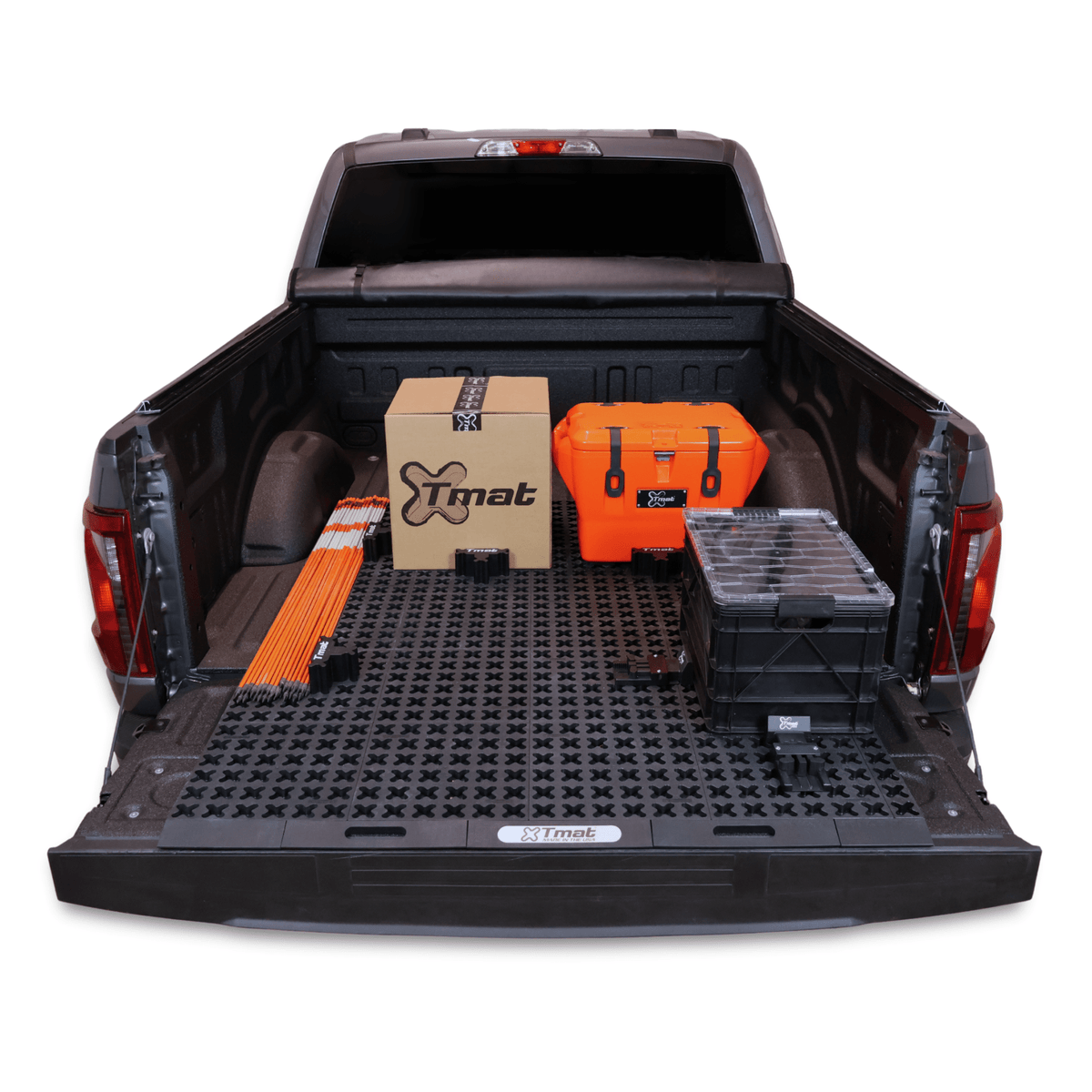 Tmat Truck Bed Organizer Slide Out Mat | Universal Fit for Long Beds 8' to 8'2" - Xtrusion Overland