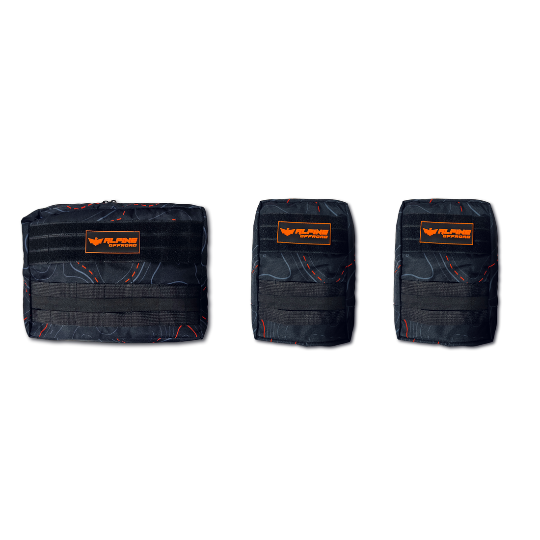 Topo Molle Pouch Set- includes 2 medium and 1 large bags)