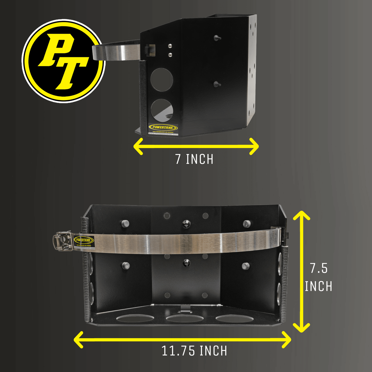Tor LOCKER Bracket for 11 lb Squatty Propane Tank & 11 lb Viking Composite Tank - Xtrusion Overland