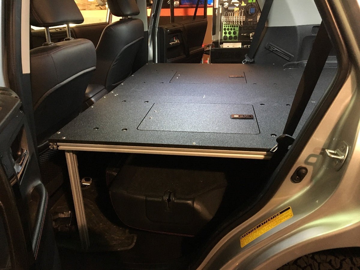 Toyota 4Runner 2010 - 2024 5th Gen. - Second Row Seat Delete Plate System - Module Height - Xtrusion Overland