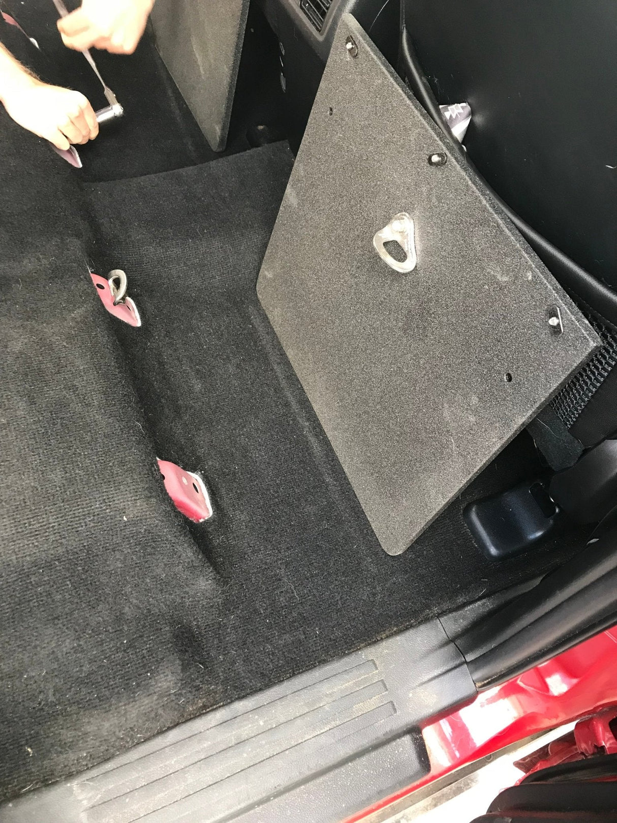 Toyota 4Runner 2010 - 2024 5th Gen. - Second Row Seat Delete Plate System - Module Height - Xtrusion Overland