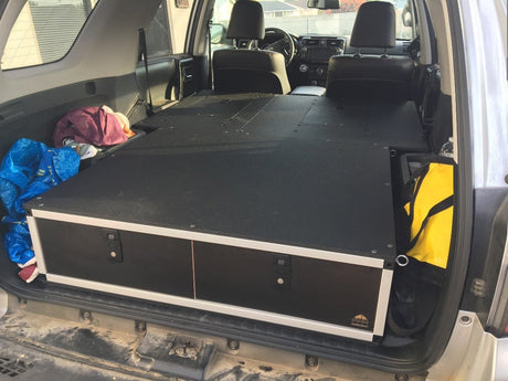 Toyota 4Runner 2010 - 2024 5th Gen. - Second Row Seat Delete Plate System - Module Height - Xtrusion Overland