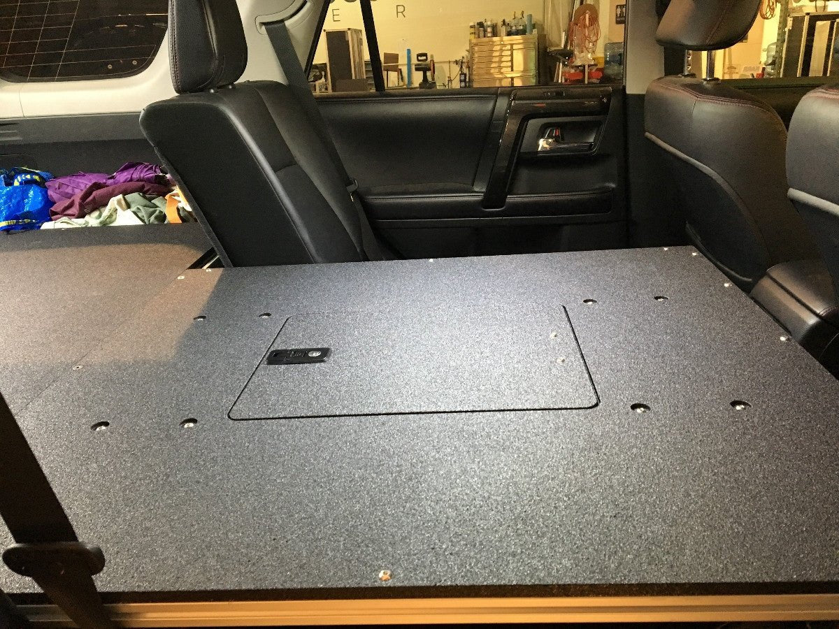 Toyota 4Runner 2010 - 2024 5th Gen. - Second Row Seat Delete Plate System - Module Height - Xtrusion Overland