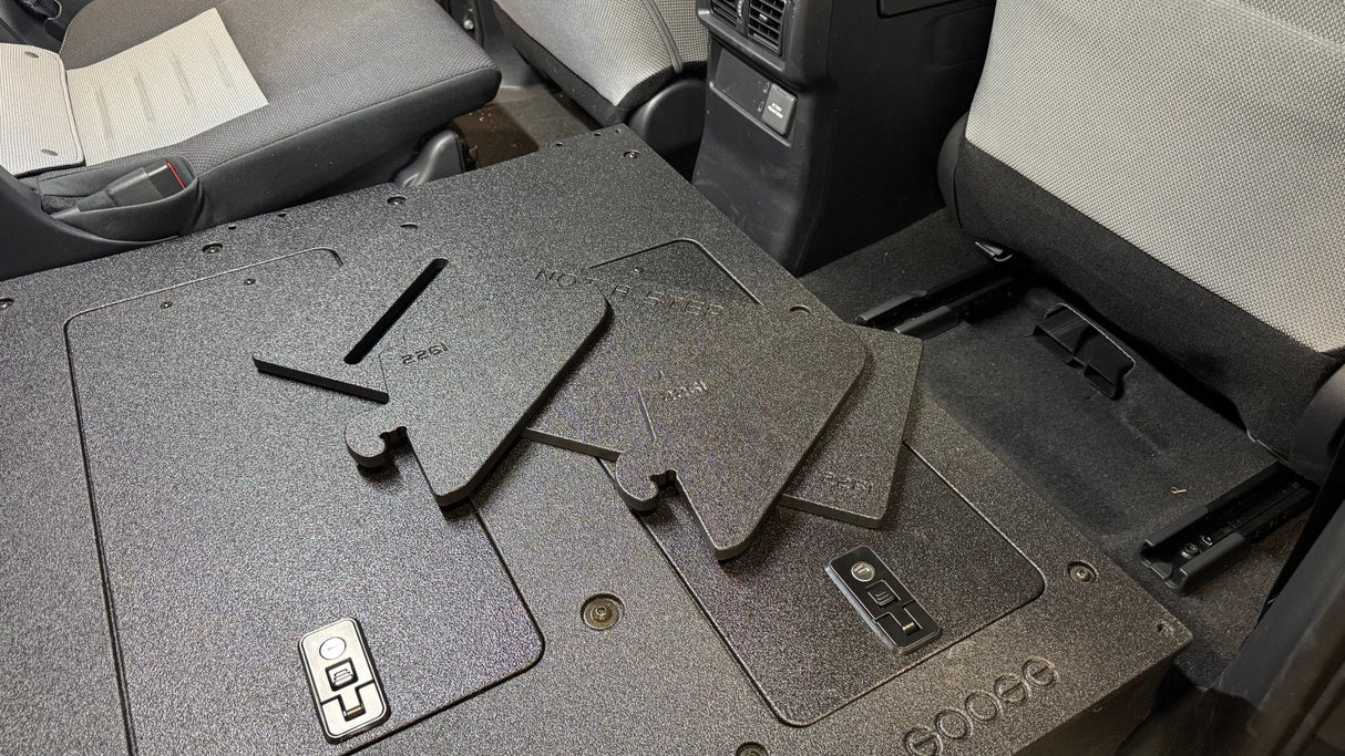 Toyota - 4Runner - 2025 - Present - 6th Gen - Explore Series - Seat Delete Plate System - Plate Based - Non - Hybrid - Non - Third Row Vehicles - Xtrusion Overland