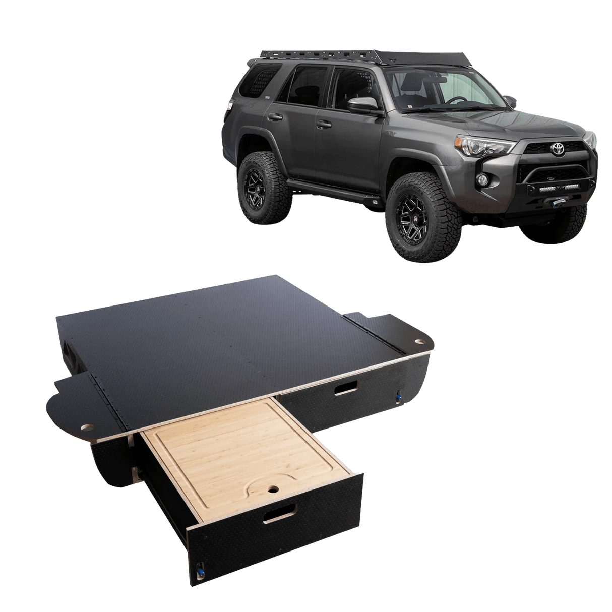 Toyota 4Runner | Dual Drawer Storage System & Bed Platform | 4th-5th Gen 2003–2024 - Xtrusion Overland