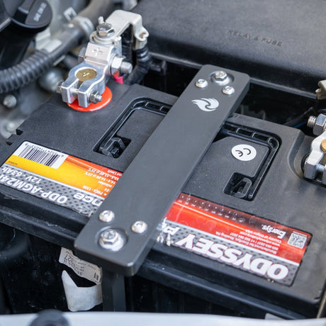 Toyota Billet Battery Tie Down - Command Center - Xtrusion Overland