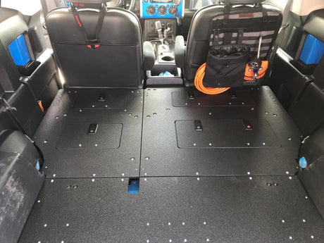 Toyota FJ Cruiser 2006 - 2014 - Second Row Seat Delete Plate System - Xtrusion Overland