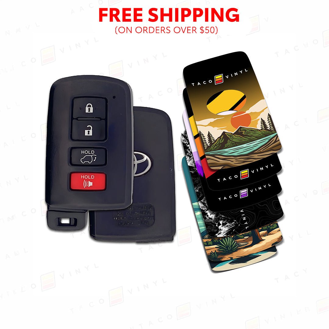 Toyota Key Fob Decals (HYQ14FBB) - Xtrusion Overland