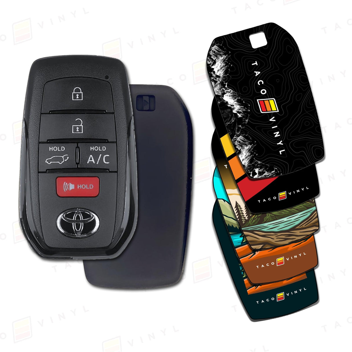 Toyota Key Fob Decals (HYQ14FBX) - Xtrusion Overland