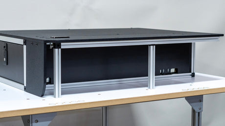 Toyota Land Cruiser 1980-1989 60 Series - Side x Side Drawer Module with Fitted Top Plate - 41 3/8"W x 9-1/2"H  x 40"D