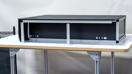 Toyota Land Cruiser 1980-1989 60 Series - Side x Side Drawer Module with Fitted Top Plate - 41 3/8"W x 9-1/2"H  x 40"D