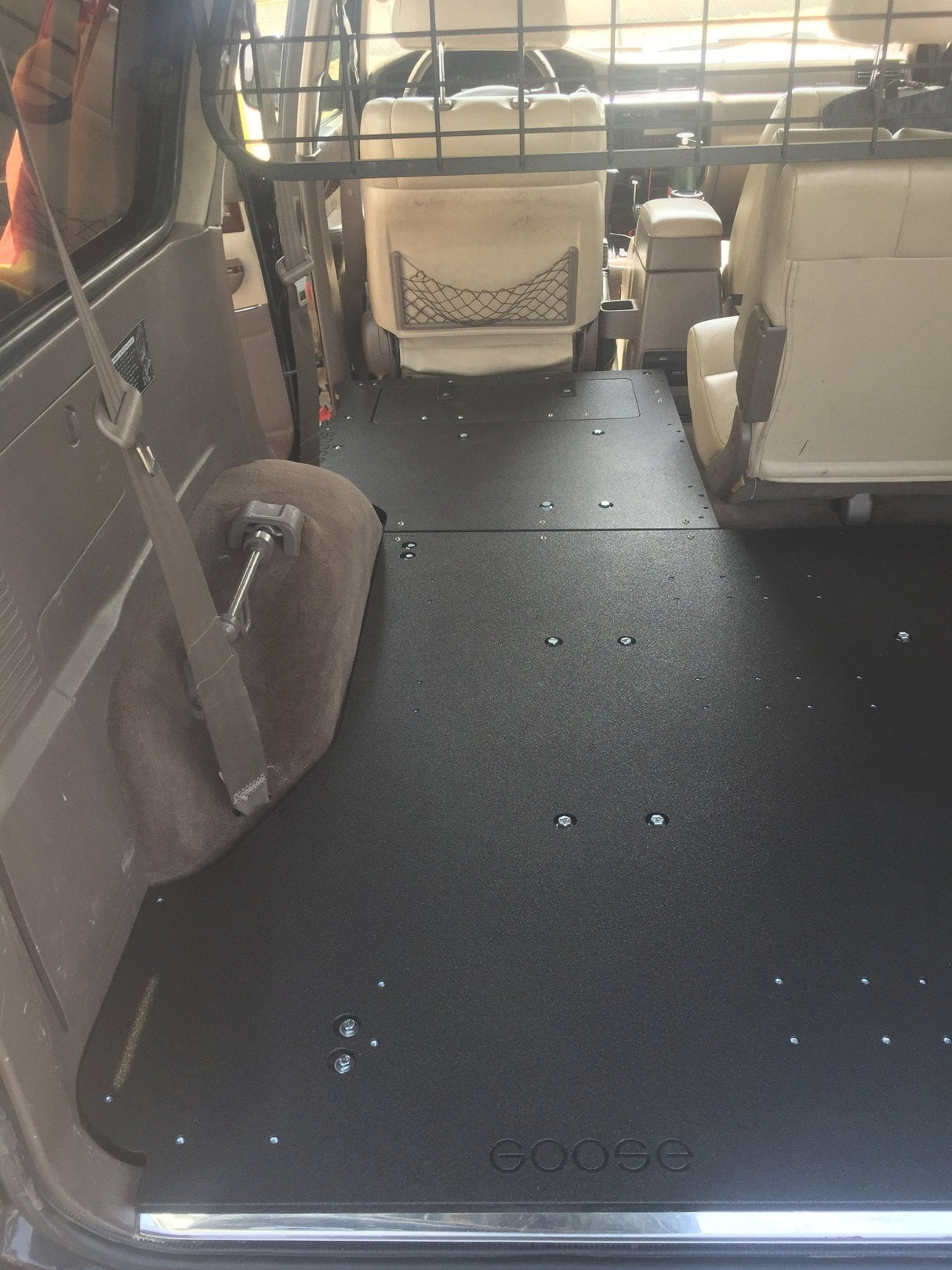 Toyota Land Cruiser 1991 - 1997 80 Series - Second Row Seat Delete Plate System - Xtrusion Overland