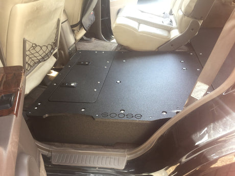 Toyota Land Cruiser 1991 - 1997 80 Series - Second Row Seat Delete Plate System - Xtrusion Overland