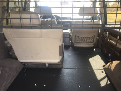 Toyota Land Cruiser 1991 - 1997 80 Series - Second Row Seat Delete Plate System - Xtrusion Overland