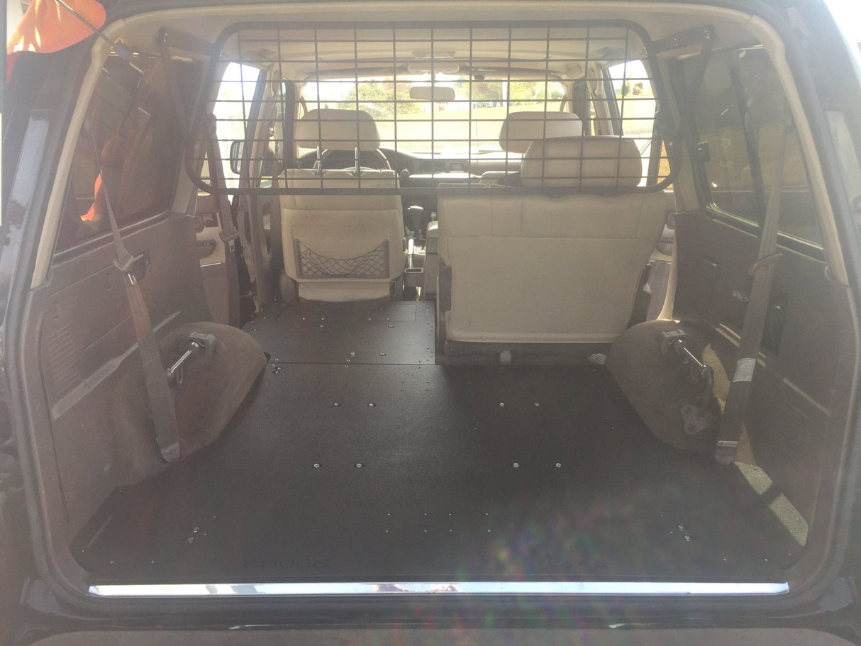 Toyota Land Cruiser 1991 - 1997 80 Series - Second Row Seat Delete Plate System - Xtrusion Overland