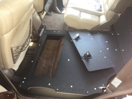 Toyota Land Cruiser 1991 - 1997 80 Series - Second Row Seat Delete Plate System - Xtrusion Overland