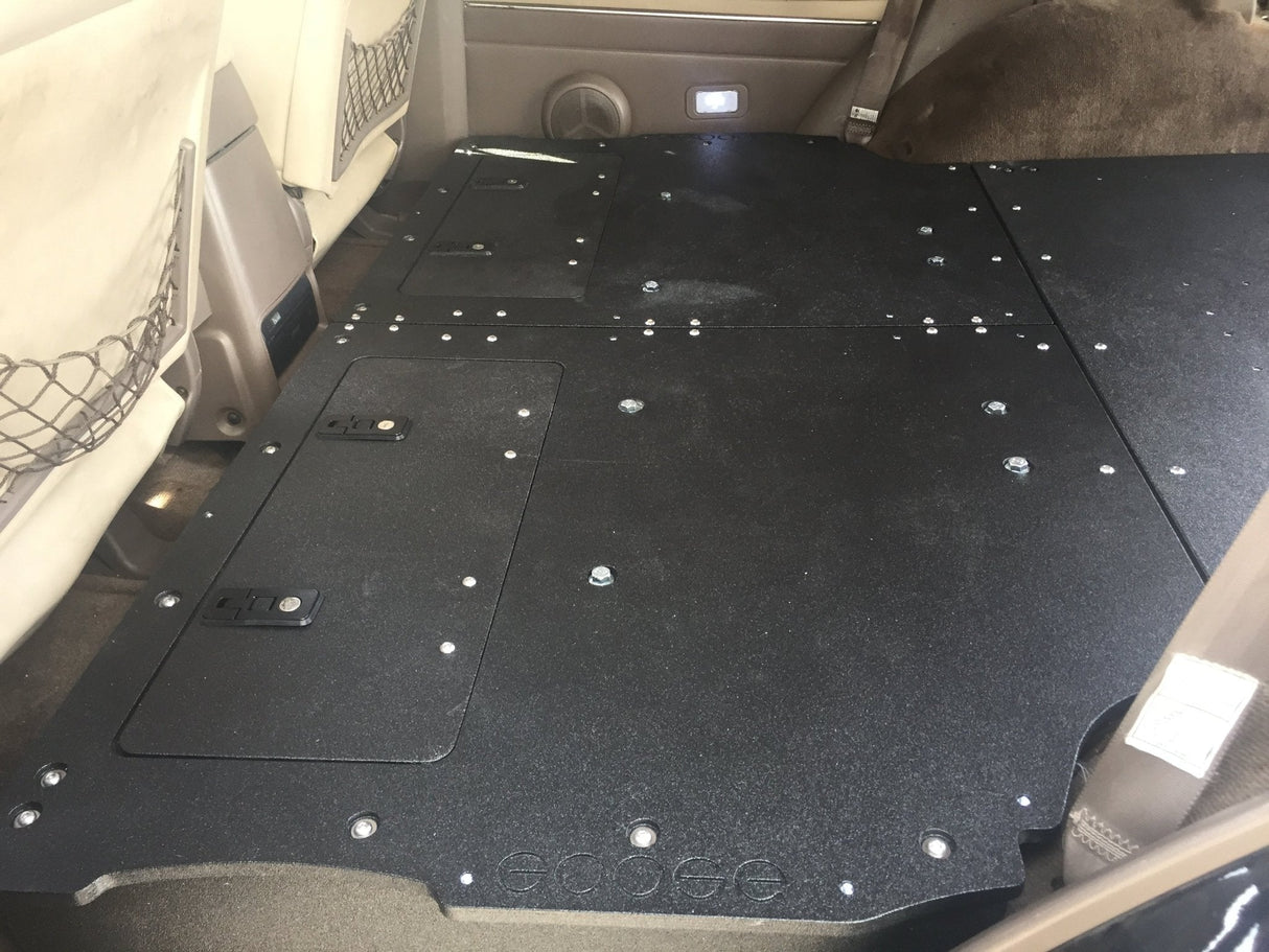 Toyota Land Cruiser 1991 - 1997 80 Series - Second Row Seat Delete Plate System - Xtrusion Overland