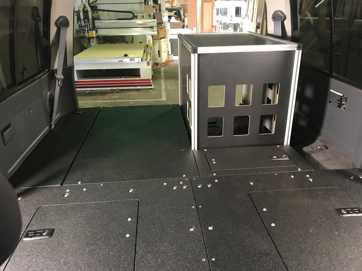 Toyota Land Cruiser 1991 - 1997 80 Series - Second Row Seat Delete Plate System - Module Height Platform - Xtrusion Overland