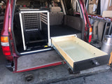 Toyota Land Cruiser 1991 - 1997 80 Series - Single Drawer Module with Fitted Top Plate - 24 - 3/16"W x 8"H x 40"D - Xtrusion Overland