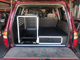 Toyota Land Cruiser 1991 - 1997 80 Series - Single Drawer Module with Fitted Top Plate - 24 - 3/16"W x 8"H x 40"D - Xtrusion Overland