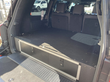 Toyota Land Cruiser 1998 - 2007 100 Series - Side x Side Drawer Module with Fitted Top Plate - Xtrusion Overland