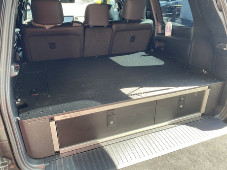 Toyota Land Cruiser 1998 - 2007 100 Series - Side x Side Drawer Module with Fitted Top Plate - Xtrusion Overland