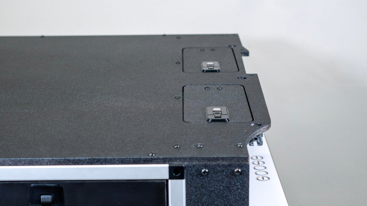 Toyota Land Cruiser 1998 - 2007 100 Series - Side x Side Drawer Module with Fitted Top Plate - Xtrusion Overland