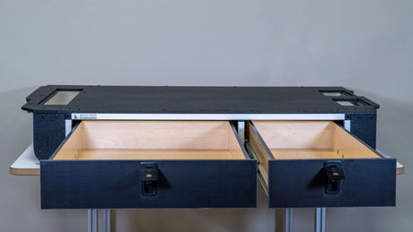 Toyota Land Cruiser 1998 - 2007 100 Series - Side x Side Drawer Module with Fitted Top Plate - Xtrusion Overland