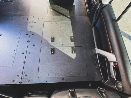 Toyota Land Cruiser 2008 - 2021 200 Series - Second Row Seat Delete Plate System - Module Height Platform - Xtrusion Overland