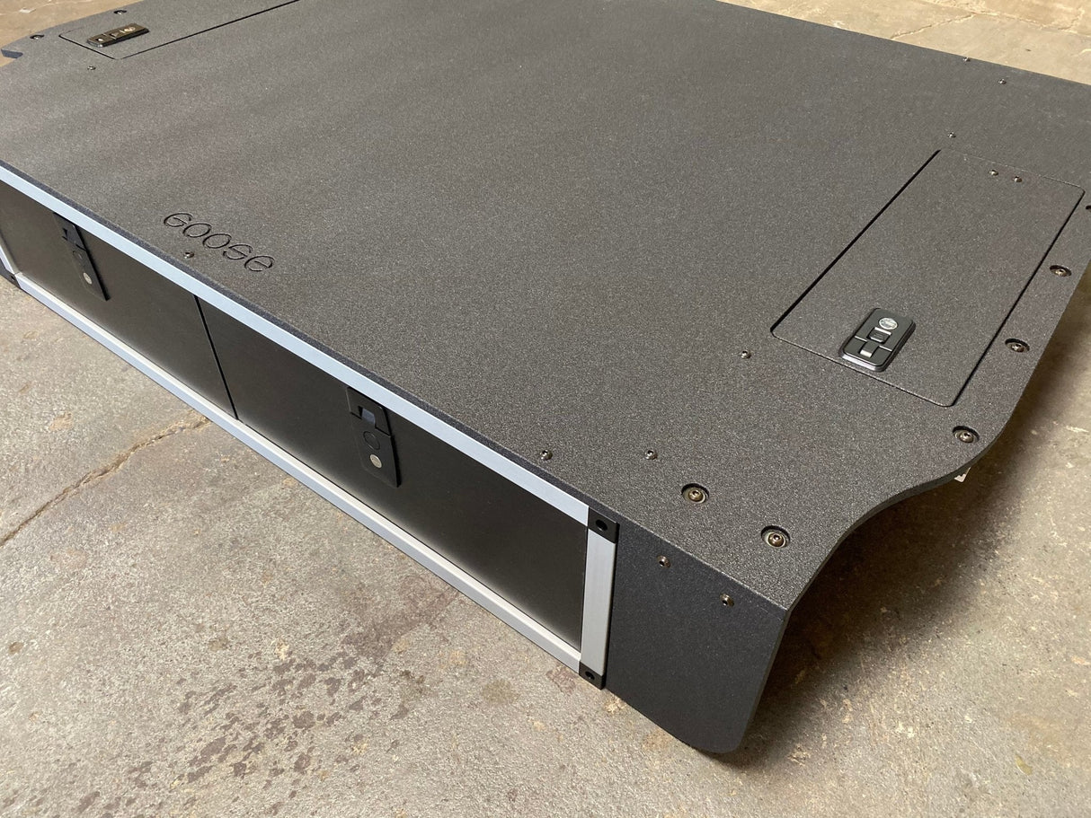 Toyota Land Cruiser 2008 - 2021 200 Series - Side x Side Drawer Module with Fitted Top Plate - Xtrusion Overland