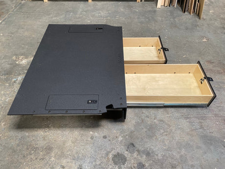 Toyota Land Cruiser 2008 - 2021 200 Series - Side x Side Drawer Module with Fitted Top Plate - Xtrusion Overland