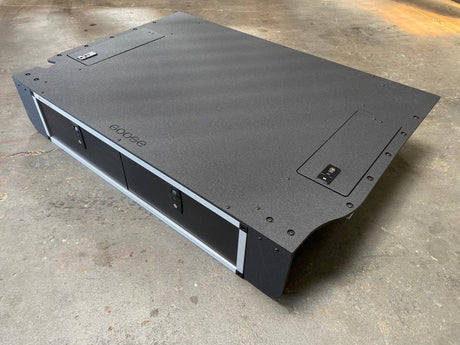 Toyota Land Cruiser 2008 - 2021 200 Series - Side x Side Drawer Module with Fitted Top Plate - Xtrusion Overland
