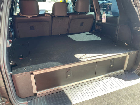 Toyota Land Cruiser 2008 - 2021 200 Series - Side x Side Drawer Module with Fitted Top Plate - Xtrusion Overland