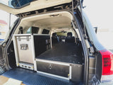 Toyota Land Cruiser 2008 - 2021 200 Series - Single Drawer with Fitted Top Plate - 22 - 3/16"W x 9 - 1/2"H x 40"D - Xtrusion Overland