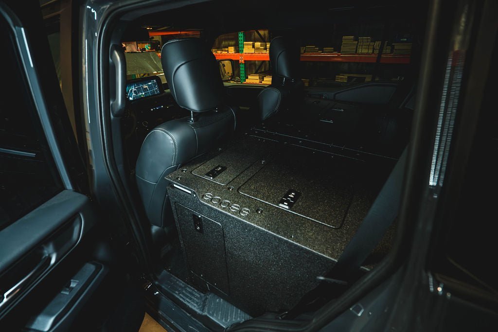 Toyota - Land Cruiser - 2024 - Present - LC250 - Explore Series - Seat Delete Plate System - Second Row - Module Based - Xtrusion Overland