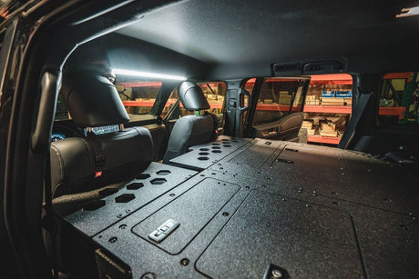 Toyota - Land Cruiser - 2024 - Present - LC250 - Explore Series - Seat Delete Plate System - Second Row - Module Based - Xtrusion Overland