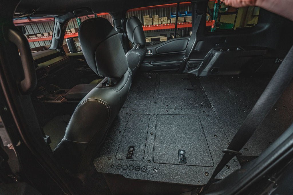 Toyota - Land Cruiser - 2024 - Present - LC250 - Explore Series - Seat Delete Plate System - Second Row - Plate Based - Xtrusion Overland