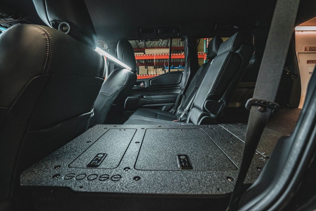 Toyota - Land Cruiser - 2024 - Present - LC250 - Explore Series - Seat Delete Plate System - Second Row - Plate Based - Xtrusion Overland